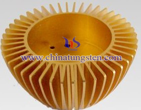 tungsten copper heat sink